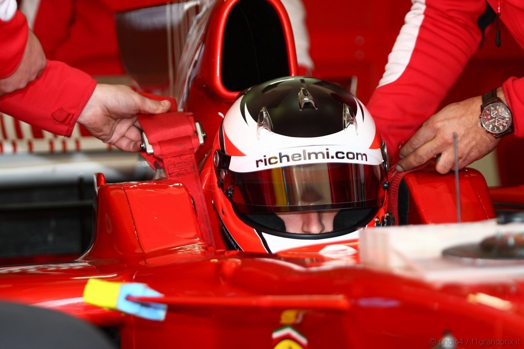 Test Ferrari F2008 Italian F3 Drivers Vallelunga